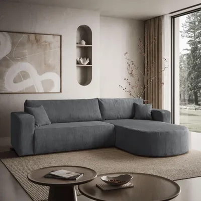 Produktbild von Ecksofa SOPRANO mit Schlaffunktion und Stauraum Poso 60