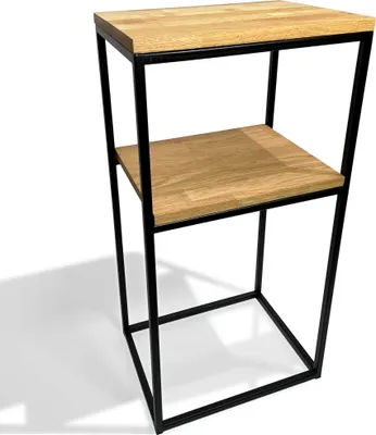 Obrázek produktu pro Nábytková konzola dřevěná 40x80x30cm dvojitá