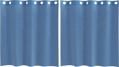 Immagine prodotto di Tende in Voile con Occhielli 2 pz Blu Reale
