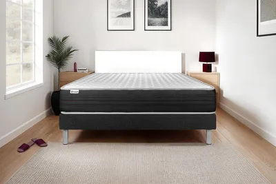 Produktbild von Matratzenset VITAL MEMO ONE 180 x 220 cm Bettrahmen Kit schwarz