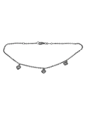 Produktbild von Miamar 45.1040 Damen Fußkettchen Herz Silber 25 cm
