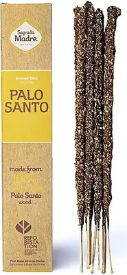 Immagine prodotto di Sagrada Madre, incenso di Palo Santo – circa 30g, disponibile online.