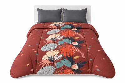 Image de Couette tempérée imprimée Ebène - 1 ou 2 personnes 200 x 200 - 16024