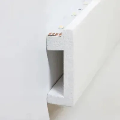 Produktbild von HOMESTAR Fußleiste CU, 13 x 80 mm, Länge 2 m, 61000