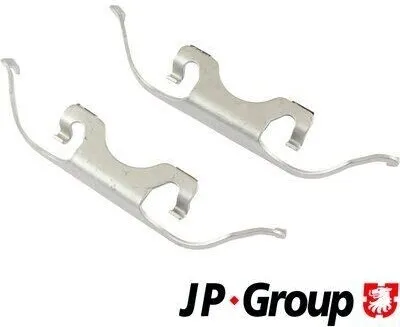 Produktbild von JP GROUP 1464003110 Zubehörsatz Scheibenbremsbelag Vorne für BMW 5 Limousine (E39) 5 Touring (E39)