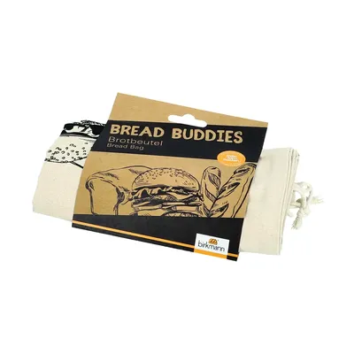 Obrázok produktu pre Birkmann Bread Buddies vrecko na chlieb, skladovanie chleba, vrecko na chlieb, bavlna, 38 x 45 cm, 331419