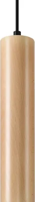Produktbild von Hängeleuchte LINO Holz 1xGU10 10W Holz 105x8x8cm Sollux Lighting