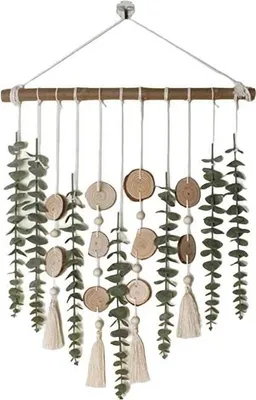 Obrázek produktu pro Dekorace na zeď - Bohème - 42 cm x 50 cm - Bílá - Smíšená