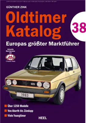 Produktbild von Oldtimer Katalog Nr. 38