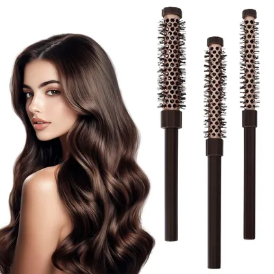 Immagine prodotto di Spazzola rotonda professionale per capelli fini