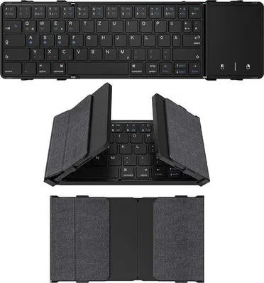 Zdjęcie produktu dla Kompaktowa, składana mini-klawiatura Bluetooth
