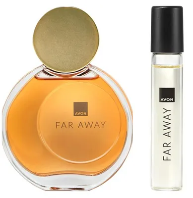 Produktbild von Avon Far Away Set Parfüm 50 ml + Duftprobe 10 ml