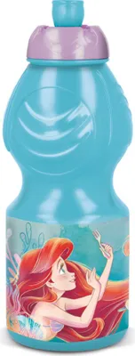 Zdjęcie produktu dla Butelka Disney Princess Ariel, butelka sportowa 400 ml