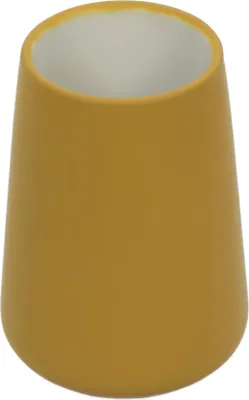 Immagine prodotto di Bicchiere per spazzolino COCON, Vetroceramica, giallo
