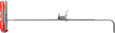 Produktbild von Fischer DUOTEC 12, Schraubhaken & Dübelsatz, Beton, Metall, Grau, Rot, M6, 60 mm