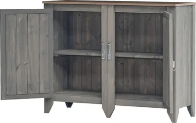 Produktbild von Gartenschrank/Outdoorküche Konsta Typ 559 Sideboard inkl. 2 Türen 115 x 40 x 88 cm hellgrau