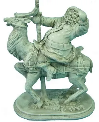 Produktbild von Design Weihnachtsmann Rah Garten Statue Skulptur Figuren Skulpturen Nikolaus Neu