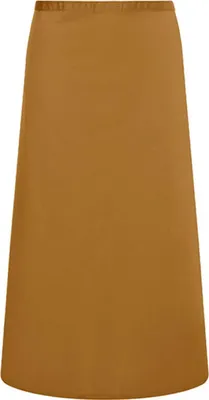 Zdjęcie produktu dla Karlowsky fartuch bistro BASIC unisex 100 x 75 cm mieszanka poliestru i bawełny musztardowy