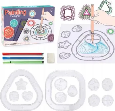 Immagine prodotto di Set Di Spirografi Per Bambini Per Il Disegno E Il Gioco Educativo Creativo