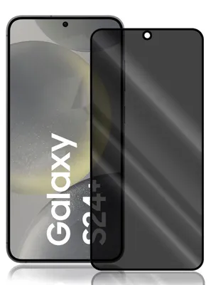 Produktbild von Anti Spy Panzer Folie für Samsung Galaxy S24 Plus Privacy Displayschutzfolie Sichtschutz Glasfolie Schutzglas