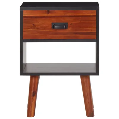 Immagine prodotto di vidaXL Comodino in legno massiccio di acacia 40x30x57 cm
