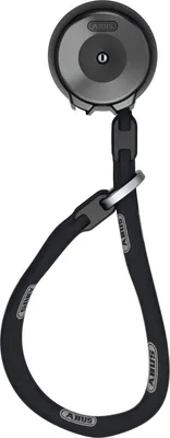 Produktbild von ABUS Wandanker WCH + Kette ACH 9KS - zur Diebstahlsicherung von Fahrrad und Motorrad in Garagen, Kellern oder vor dem Haus - ABUS-Sicherheitslevel 13 - 110 cm lange Kette