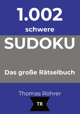 Produktbild von 1.002er Sudoku schwer