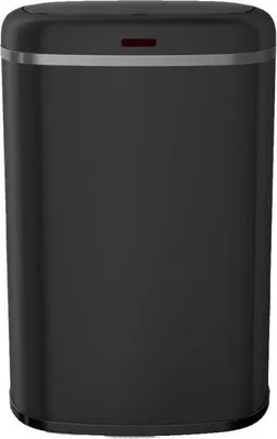 Produktbild von Automatischer Mülleimer, 58 L, Mattschwarz Edelstahl, Cerclage, Küche, Sensor Mülleimer