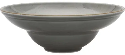 Produktbild von 6x Pastateller, Serie Kaszub, grau, braun gesprenkelt, Ø 260 mm, 6 Stück