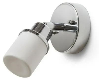 Image de LINN I applique murale verre opale/chrome 230V LED G9 3W IP44