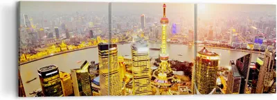 Produktbild von Bild auf Leinwand - Leinwandbild - Architektur asien gebäude - 120x40cm - Wand Bild - Wanddeko - Leinwanddruck - Bilder - Kunstdruck - Wanddekoration - Leinwand bilder - Wandkunst - CA120x40-2399