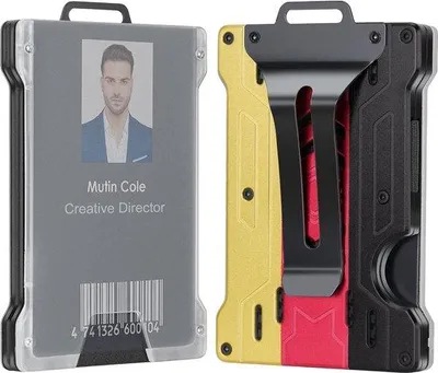 Produktbild von Famanu Kartenetui mit RFID-Schutz - Slim, Metall, für 15 Karten