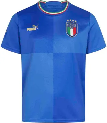 Immagine prodotto di 128| Italia, FIGC, PUMA, maglia da casa per bambini, modello 765645-01