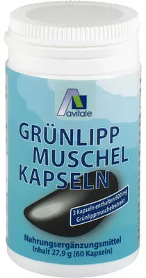 Produktbild von Grünlipp Muschel Vegi Kaps, 60 St KAP