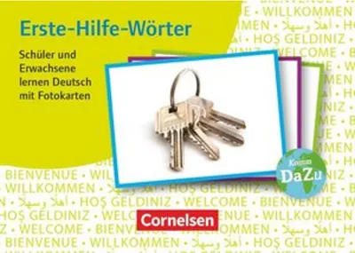 Obrázok produktu pre Erste-Hilfe-Wörter: Schüler und Erwachsene lernen Deutsch mit Fotokarten