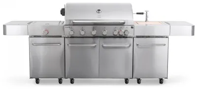 Immagine prodotto di G21 Nevada BBQ Kitchen Premium Line grill a gas, 8 bruciatori + riduttore di pressione in omaggio