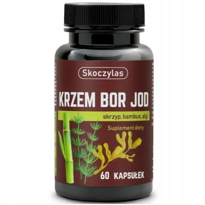 Zdjęcie produktu dla Skoczylas KRZEM BOR JOD skóra włosy paznokcie.