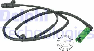 Produktbild von DELPHI ABS Sensor Raddrehzahl Hinten für LAND ROVER Range Rover III (L322) SS20475