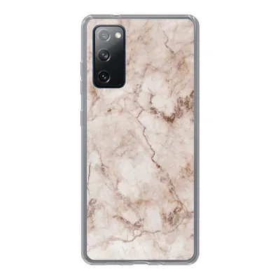 Produktbild von MuchoWow® Handyhülle Schutzhülle Hülle für Samsung Galaxy S20 FE Marmor - Luxus - Braun Silikon Softcase Handy Hülle - Abdeckung