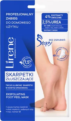 Zdjęcie produktu dla Lirene Skarpetki Złuszczające do Stóp do Rozmiaru 41