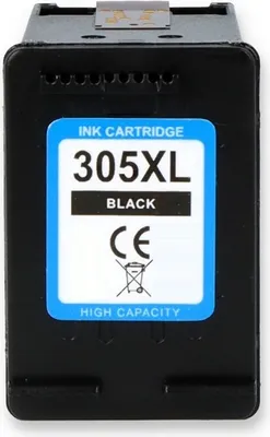 Image de Cartouche d'encre compatible avec HP 305 XL noir pour Deskjet 2320, 2710, 2720, 2721, 2722, 2723, 2724, 2732, 2752, 2755, Deskjet Plus 4100, 4110....