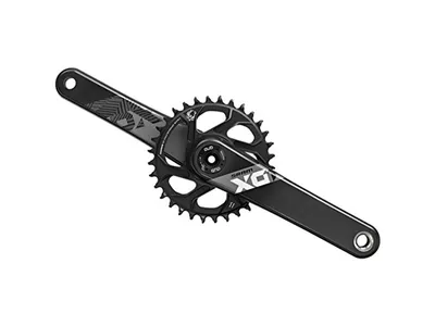 Image de KRG Sram Crank X01 Eagle DUB, 175 mm sans roulement DUB, DM, 32 dents X-Sync2, noir
