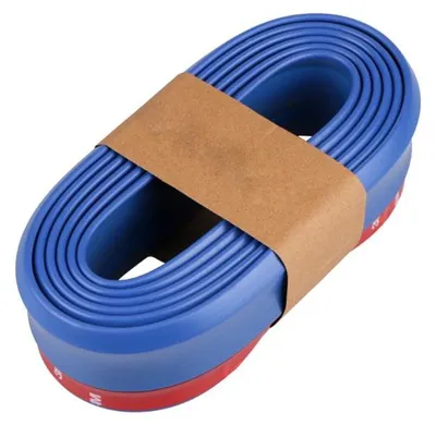 Image de Déflecteur universel pour pare-chocs et bas de caisse, bleu, 5 cm x 2,5 m