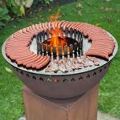 Obrázok produktu pre Gril s ohnivou doskou - dizajnový gril vyrobený v Nemecku - vyvinutý s Klausom Grilltom