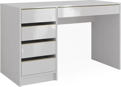 Produktbild von Schminktisch Vicco Sherry Weiß/Gold 120 cm ohne Spiegel, Model 47288