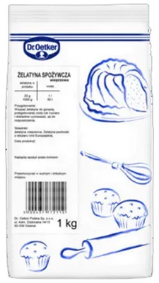 Obrázok produktu pre Dr. Oetker Żelatyna spożywcza 1 kg