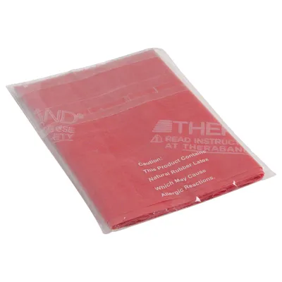 Produktbild von Thera-Band, 1,50 m x 12,8 cm, mittel, rot, Widerstandsband, Fitnessband
