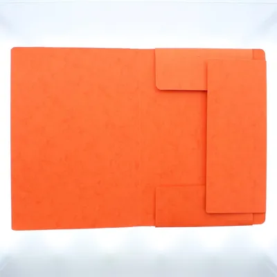 Produktbild von Eckspannmappe A4 orange Packung mit 25 Stück