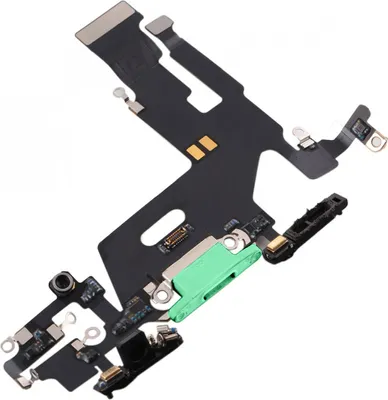 Produktbild von Clappio, Ersatzteil Ladebuchse, Lightning Stecker für Apple iPhone 11, Grün
