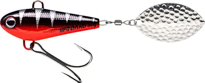 Produktbild von SpinMad 35g Bleikopfspinner - Jig Spinner, Farbe Lieblingsköder:Black Perch